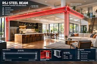 load bearing wall removal and steel beam calculation rsj
