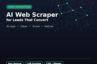 build an ai web scraper that collects, scores and ranks leads for you