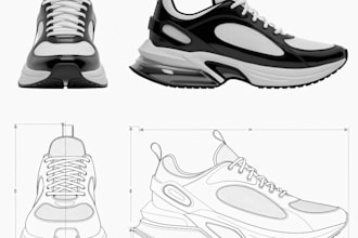 custom sneaker, boot, sandal and loafer shoe design