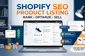 shopify SEO and product listing