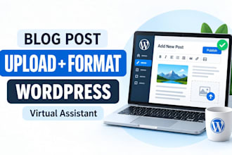 upload and format blog posts on your wordpress website