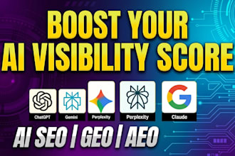 do ai visibility score with GEO SEO and aeo for chatgpt google