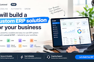 customized erp solution for ecommerce and restaurant