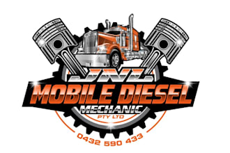 craft a custom vintage diesel logo and vector illustration