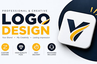 logo design business  company  custom
