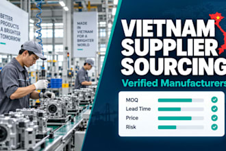 be your vietnam sourcing agent for verified manufacturers