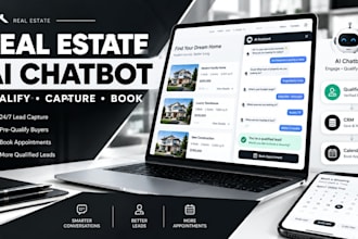 build real estate ai chatbot for lead qualification booking with hubspot kvcore