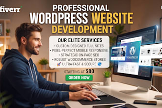 build and deploy a fully functional wordpress website