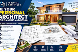 be your personal architect for planning and design