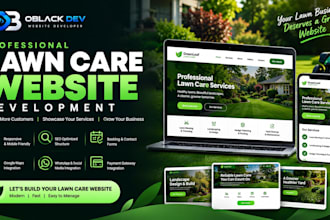 develop lawn care website
