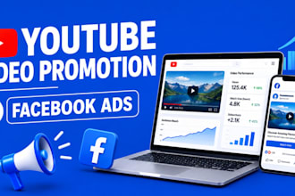 do youtube channel promotion with optimize facebook ads,video promotion