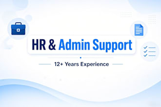 provide professional HR and admin support