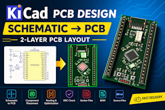 convert your schematic into a professional pcb layout