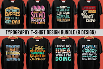 draw minimalist typography vintage tshirt logo