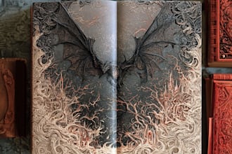 design fantasy ebook and print cover art