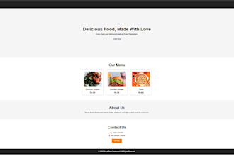 create a responsive HTML CSS website