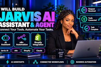 build jarvis ai assistant jarvis ai agent n8n automation shopify claude kradim