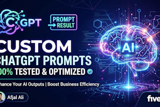 write custom chatgpt prompts for your business