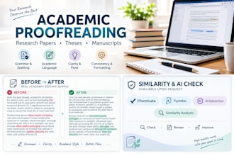 proofread and edit your research paper