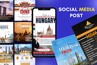 design custom social media posts and instagram graphics