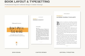 design and format your book for print in adobe indesign