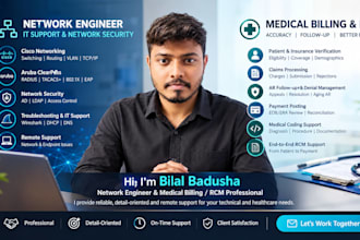 network engineering and medical billing support