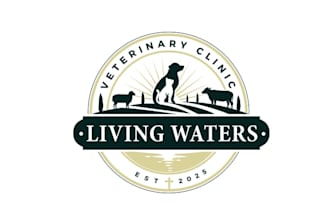 design new rural veterinary clinic logo for you