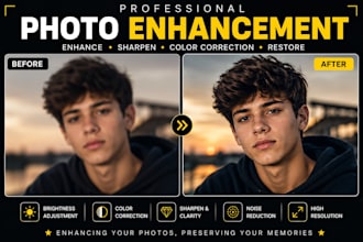 professionally enhance and improve your photos