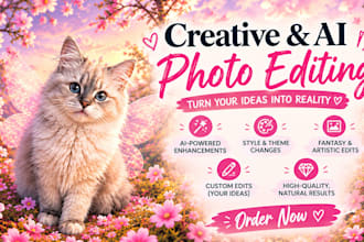 enhance, retouch and professionally edit your photos