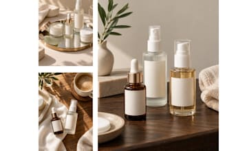 design skincare and beauty brand social media ads