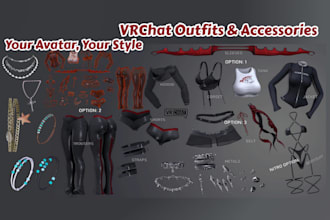 make source engine props, vrchat outfits, accessories, assets for tf2 items, sfm