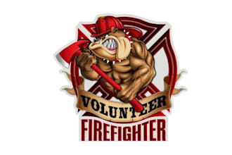 design high quality firefighter logo with unlimited revision