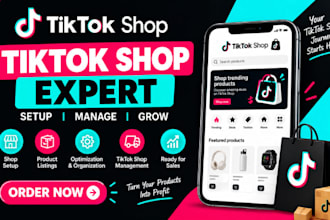set up your tiktok shop and manage your store