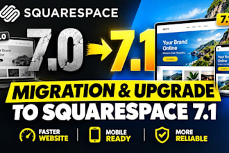 migrate squarespace 7 0 to 7 1 and fix layout issues