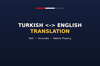 translate turkish to english or english to turkish accurately