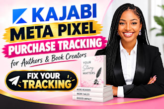 fix kajabi meta pixel purchase tracking for authors book creators facebook pixel