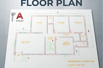 create professional 2d and 3d autocad floor plans