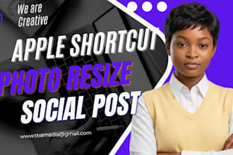 create apple shortcuts ios automation for photo resize social media scheduler