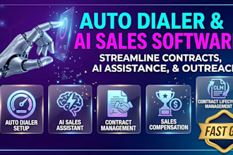 setup ai sales assistant, auto dialer and outbound cold outreach automation