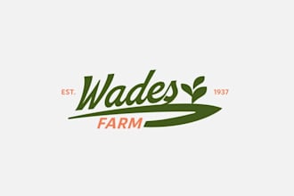 make third family farm logo with small batch organic produce
