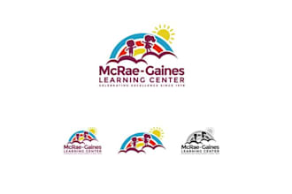 create a colorful child care, daycare, or school logo for you