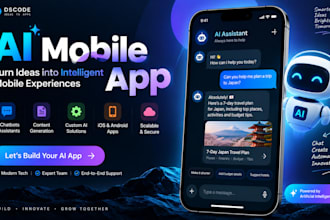 develop an ai mobile app with chatgpt and gemini