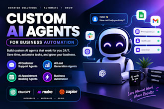 build custom ai agents for business automation