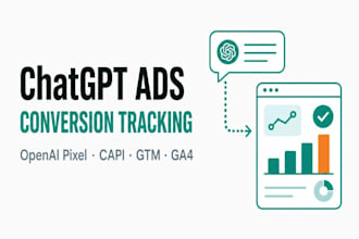 setup chatgpt ads conversion tracking with openai pixel and GTM