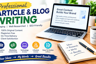 write engaging articles and blog posts