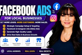 setup facebook ads for local businesses to generate leads and sales