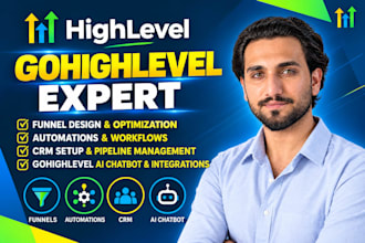 be your gohighlevel expert for ghl campaigns, CRM, workflows