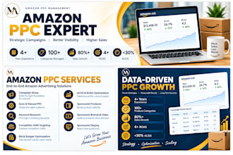 be your amazon PPC specialist and amazon ads expert