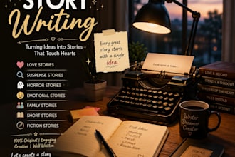 write short and engaging stories