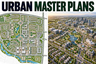 design master plans city development planning architectural layouts cad
